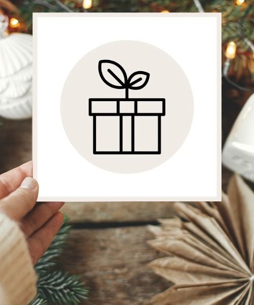 Offrez une carte cadeau pour Noël !