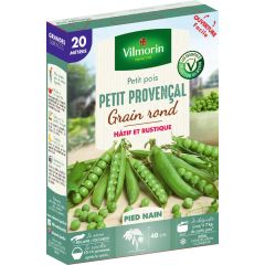 Pois nain Petit Provençal à grain rond - Vilmorin
