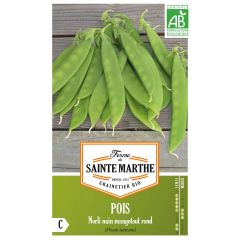 Pois nain Norli mangetout Bio - Ferme de Sainte Marthe