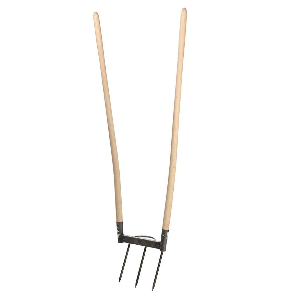 Biofourche 3 dents forgées traditionnelle De Pypere