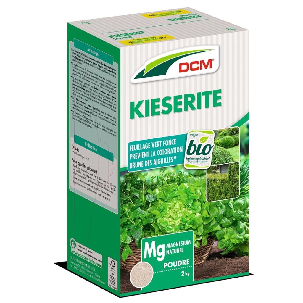 Kieserite DCM UAB en boîte de 2 Kg