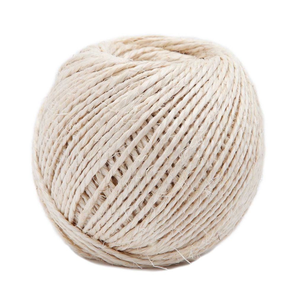 Ficelle en Sisal - Pelote de 200g ø3.5mm ±25 m de long