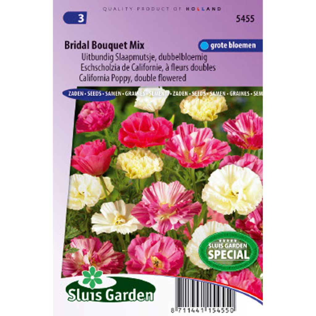 Pavot de Californie Bridal Bouquet Mix - Eschscholzia californica
