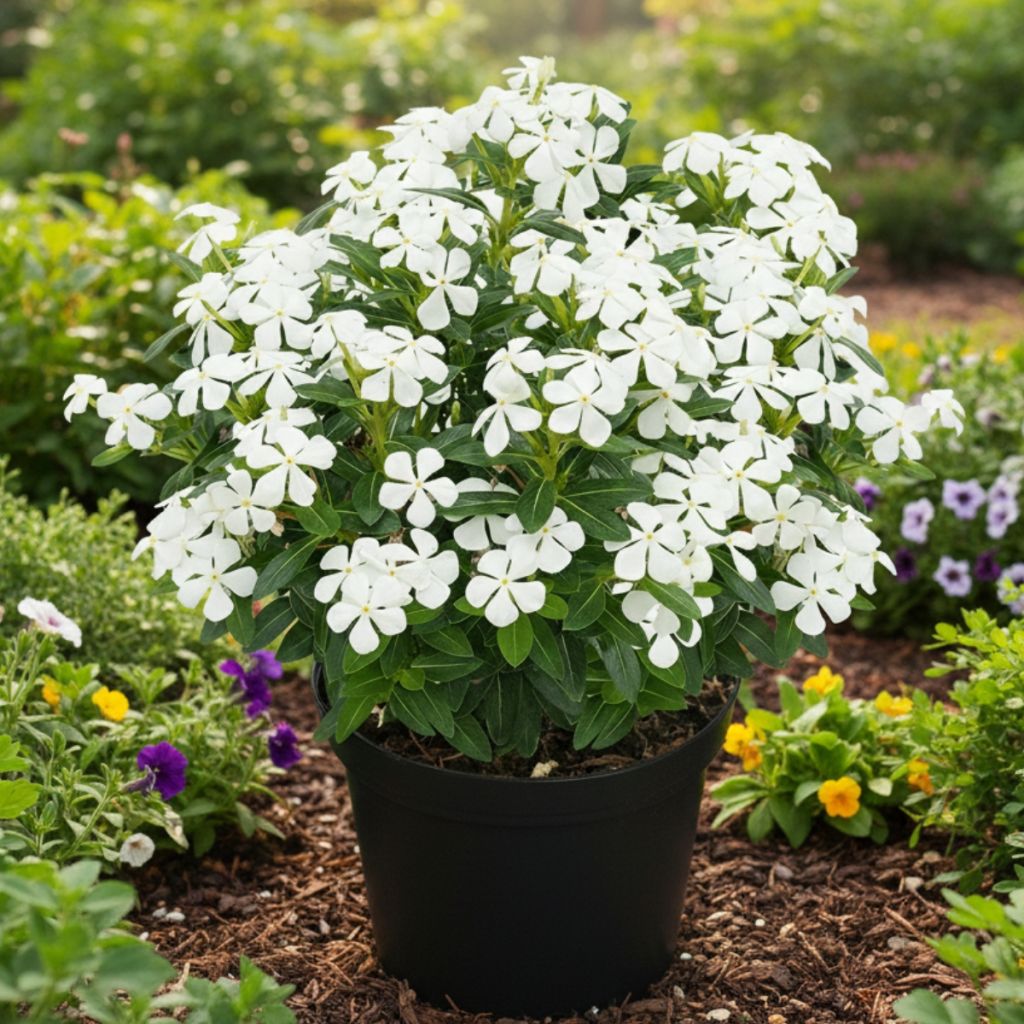 Pervenche de Madagascar Soiree White - Catharanthus roseus