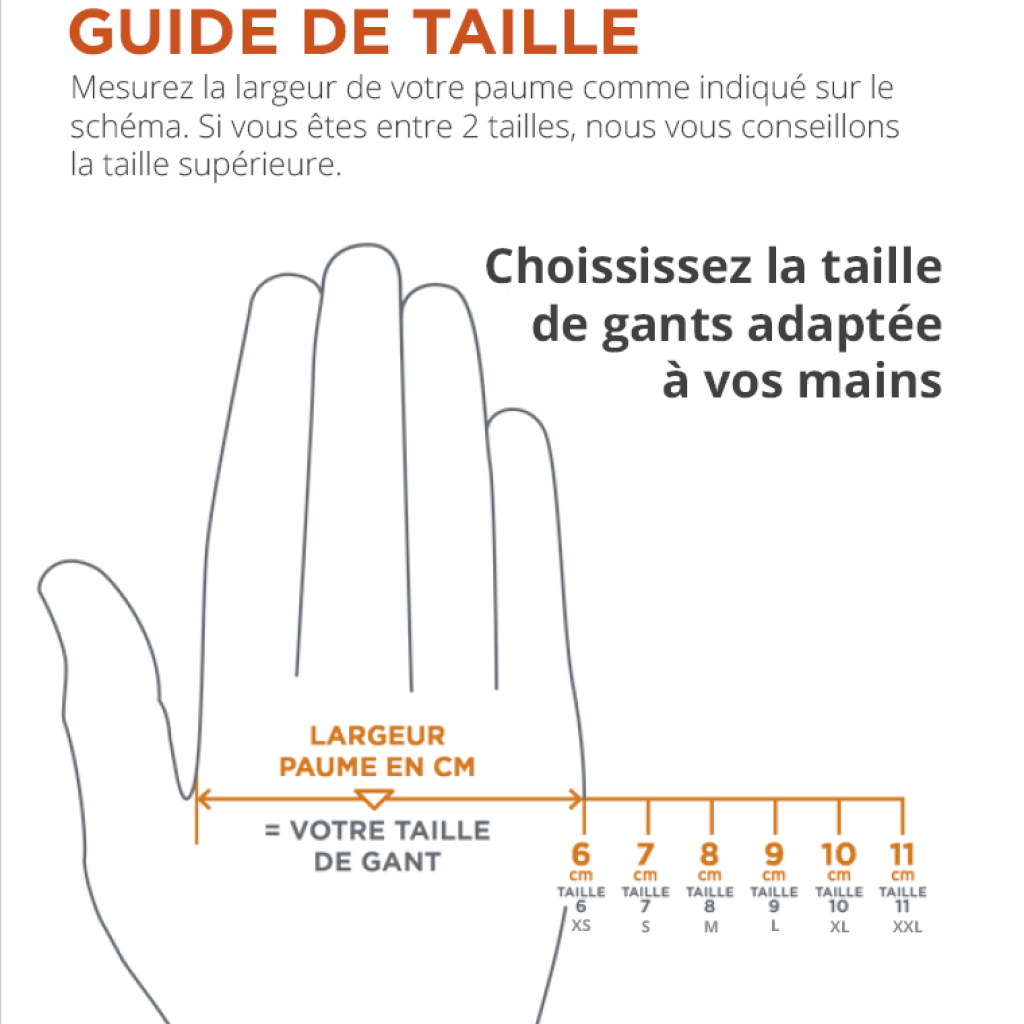 Gants professionnels de taille en hiver Rostaing cuir hydrofuge Vigne 
