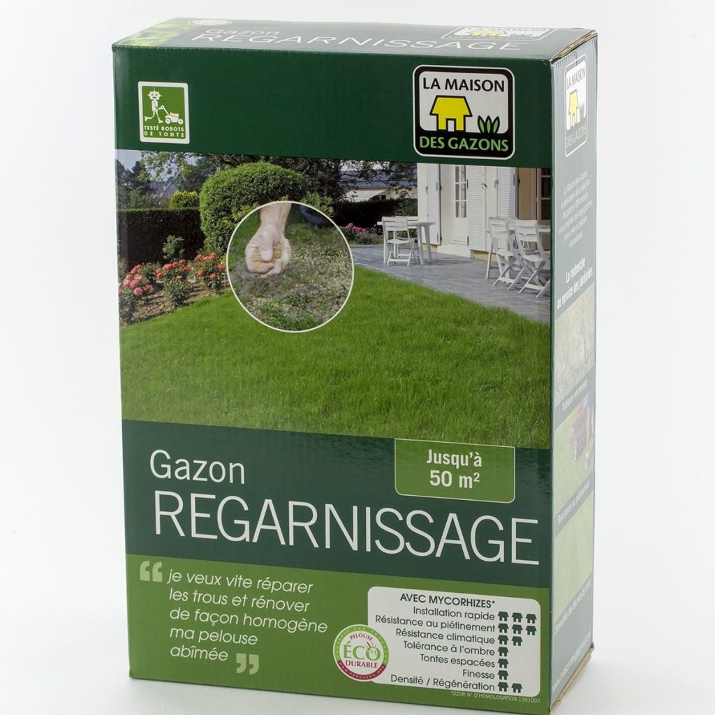 Gazon de regarnissage