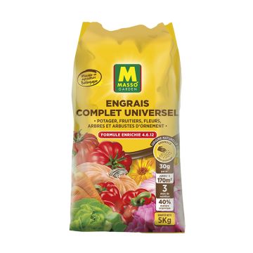 Engrais complet Solabiol 5 Kg utilisable en Agriculture Biologique