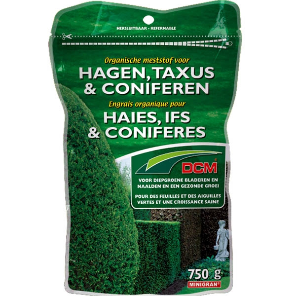 Engrais Haies Ifs Conifères DCM 3 Kg – Organique-Magnésium, Croissance Équilibrée, Anti-Brunissement