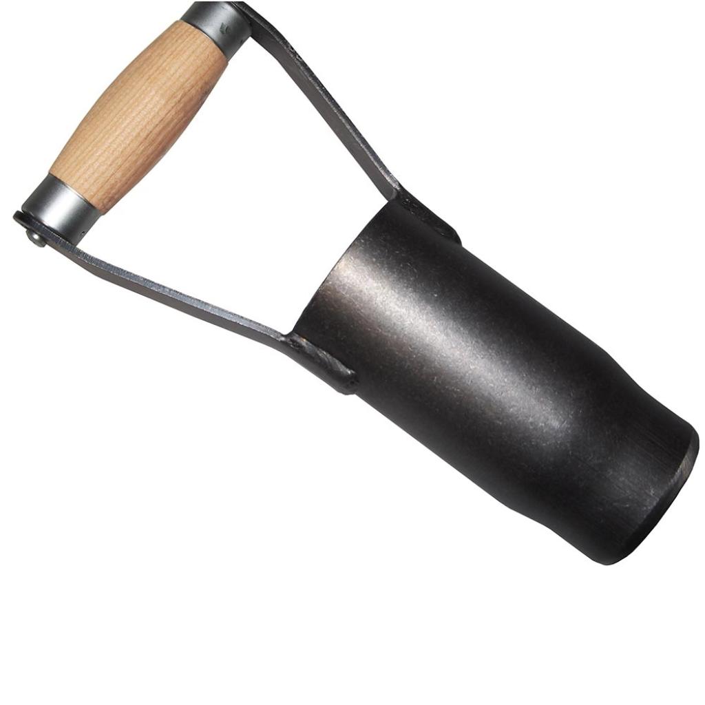 Kent & Stowe Plantoir à Bulbes En Bois Et Inox – Outil De Jardin Traditionnel Ergonomique, Manche En Frêne, 28,5 Cm, Idéal Pour Tulipes, Crocus Et Jacinthes