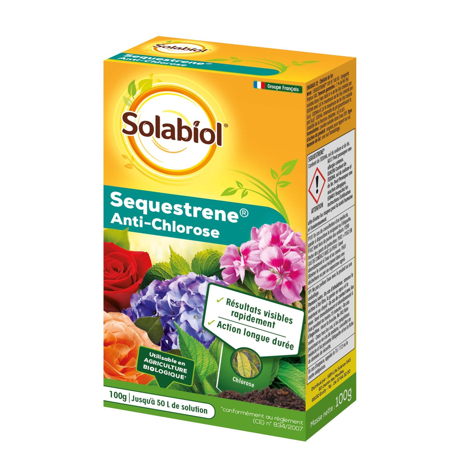 Chélate De Fer Fertilisant Chélate De Fer 13% Anti-Chlorose - 2 X 1kg - Soluble, Bio - Pour Plantes Et Jardin Produit Agriculture Biologique